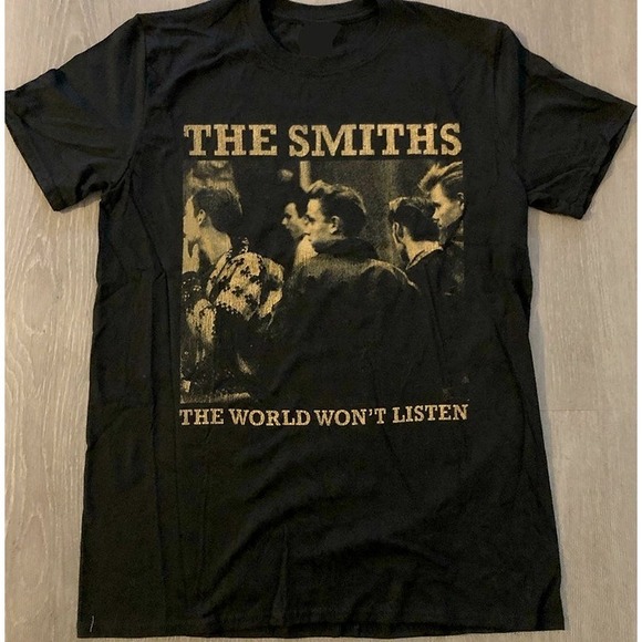 Kimbrell Other - The Smiths The World World Won't Listed Shirt